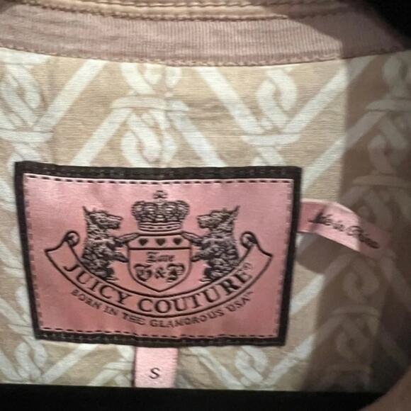 JUICY COUTURE VINTAGE TRENCH COAT JACKET Size S - Picture 5 of 11